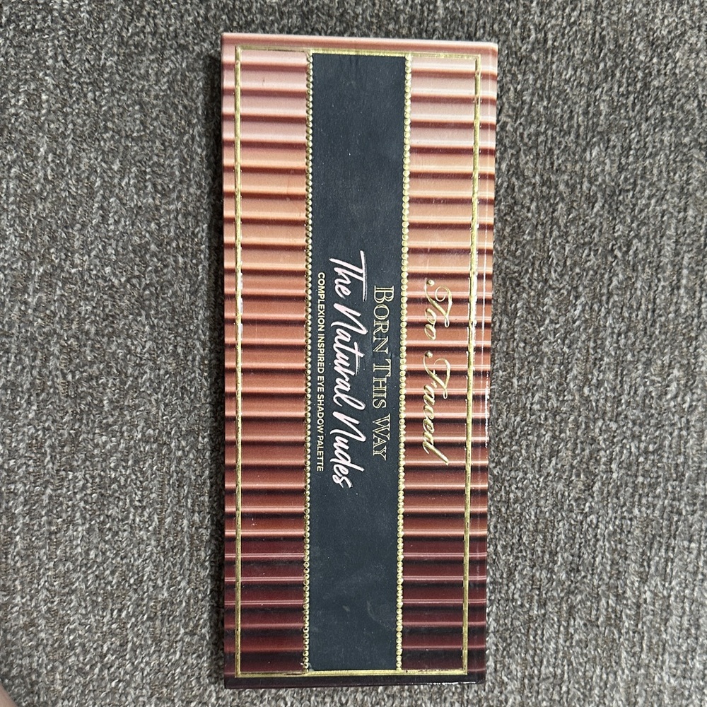 Too Faced Natural Nudes Palette with Pink and Brown Hues